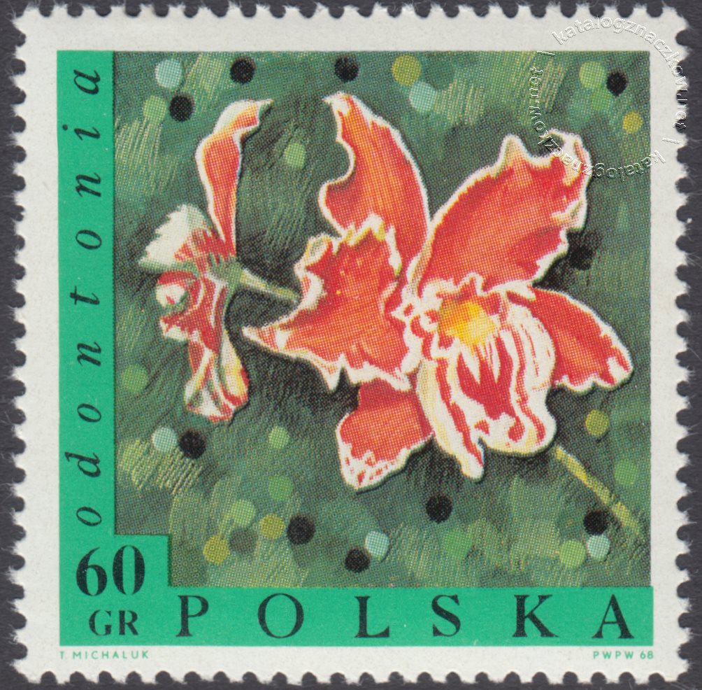 Kwiaty znaczek nr 1693