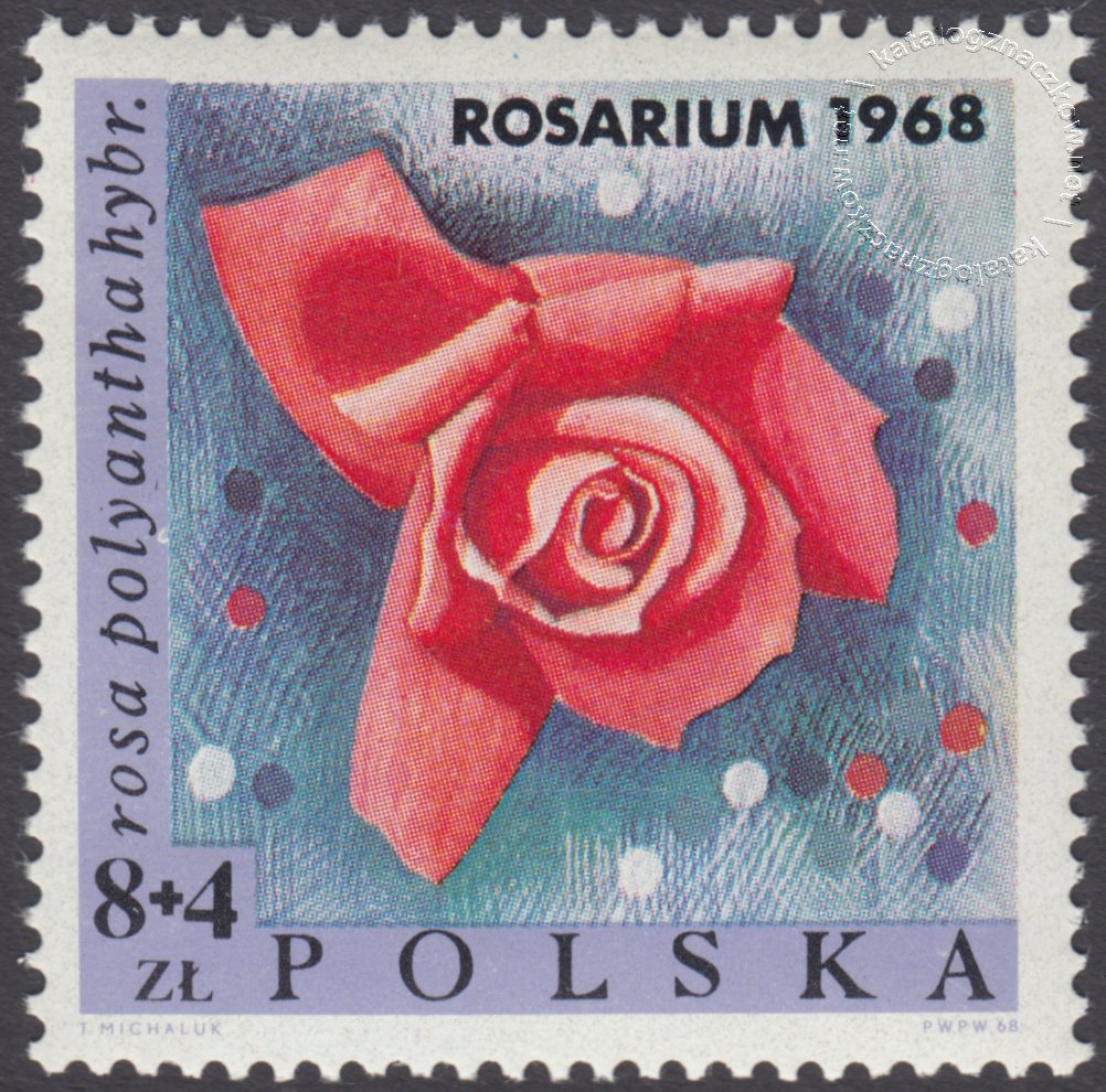 Kwiaty znaczek nr 1696