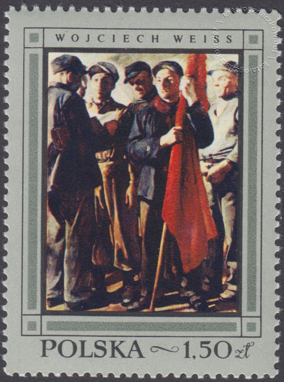 Malarstwo polskie znaczek nr 1721
