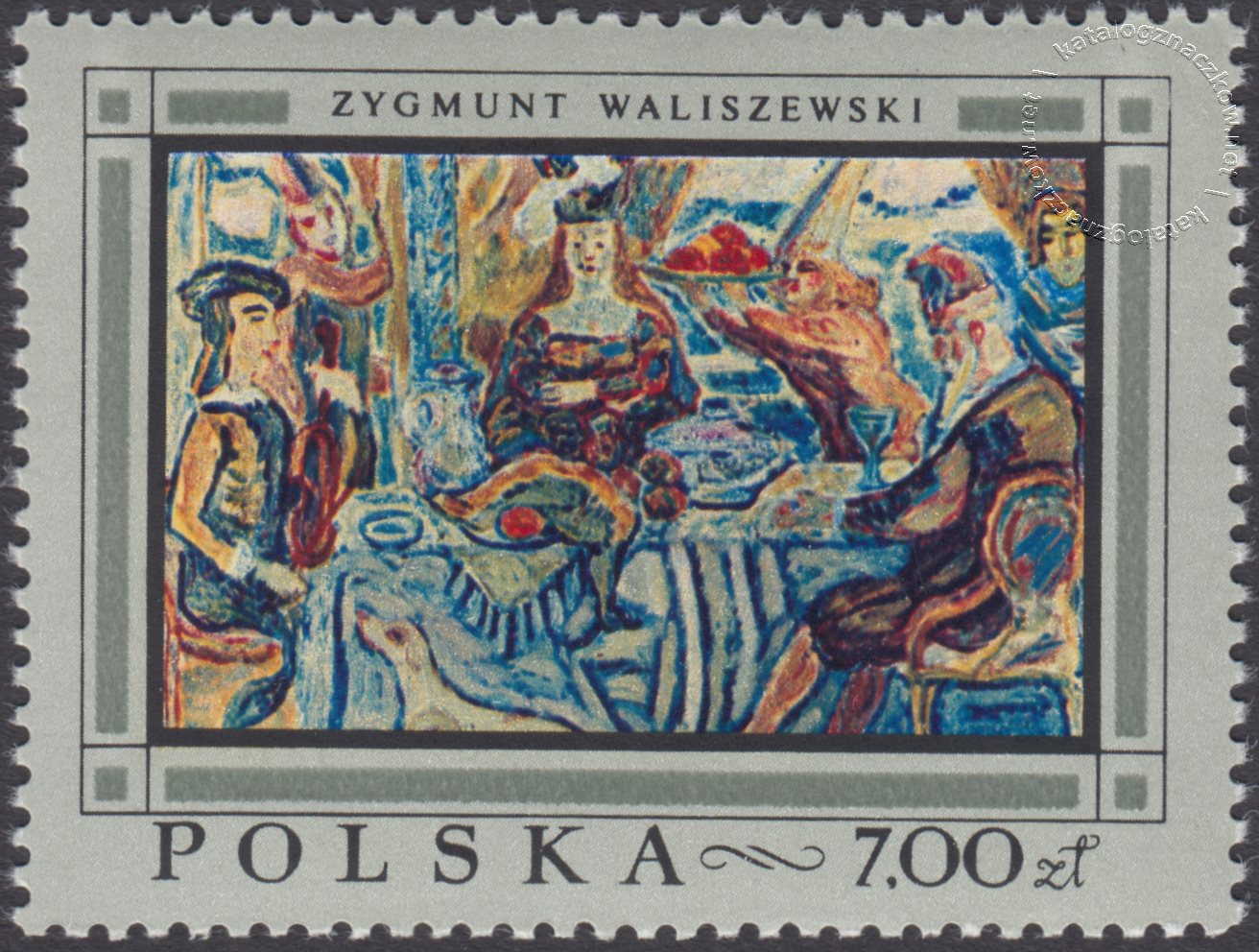 Malarstwo polskie znaczek nr 1724