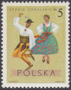 Polskie stroje Ludowe - 1810
