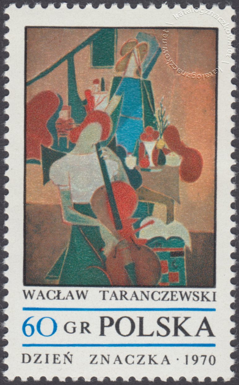 Dzień Znaczka – polskie malarstwo współczesne znaczek nr 1887