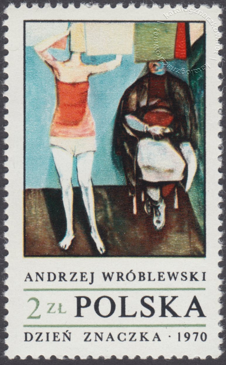 Dzień Znaczka – polskie malarstwo współczesne znaczek nr 1889