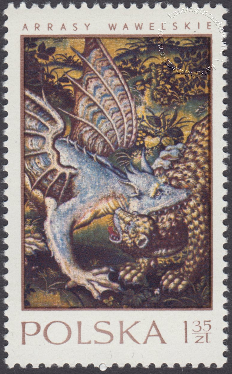 Arrasy wawelskie znaczek nr 1896