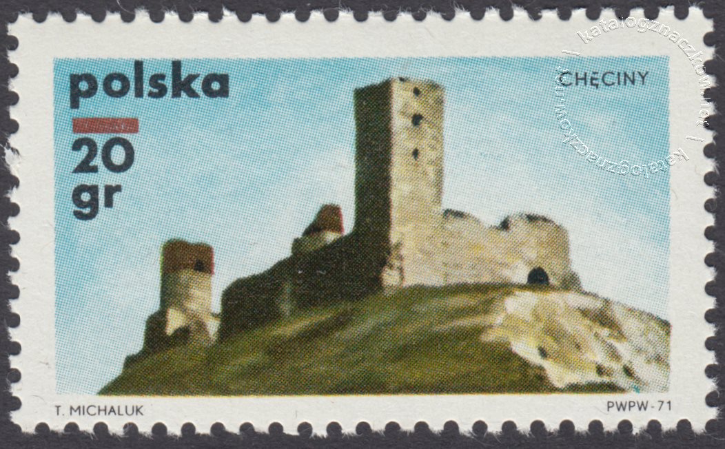 Zamki polskie znaczek nr 1911