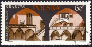 Turystyka - na szlaku Kopernika znaczek numer 1941