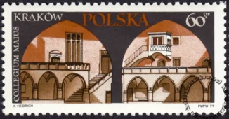 Turystyka - na szlaku Kopernika znaczek numer 1941