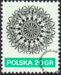 Wycinanki ludowe znaczek numer 1945