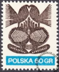Wycinanki ludowe znaczek numer 1947