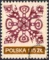 Wycinanki ludowe znaczek numer 1948