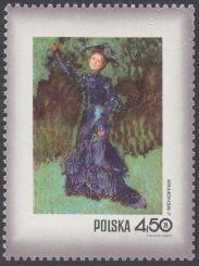 Dzień Znaczka - kobieta w malarstwie polskim - 1968