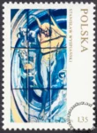 Witraże polskie znaczek numer 1958