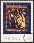 Witraże polskie znaczek numer 1959