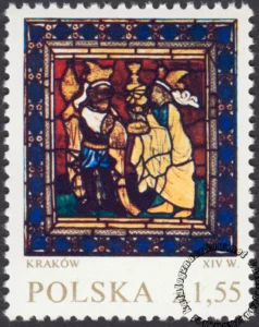  Witraże polskie znaczek numer 1959