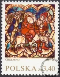 Witraże polskie znaczek numer 1960