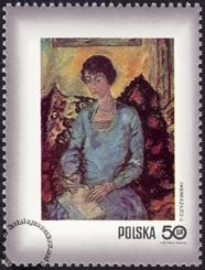 Dzień Znaczka - kobieta w malarstwie polskim znaczek numer 1964
