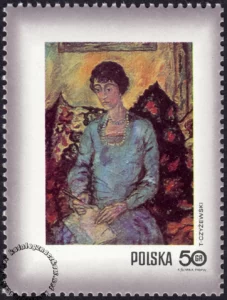 Dzień Znaczka - kobieta w malarstwie polskim znaczek numer 1964