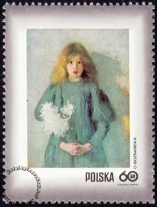 Dzień Znaczka - kobieta w malarstwie polskim znaczek numer 1965