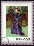 Dzień Znaczka - kobieta w malarstwie polskim znaczek numer 1968