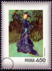 Dzień Znaczka - kobieta w malarstwie polskim znaczek numer 1968