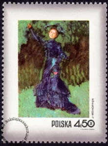 Dzień Znaczka - kobieta w malarstwie polskim znaczek numer 1968