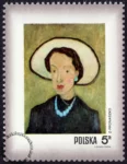 Dzień Znaczka - kobieta w malarstwie polskim znaczek numer 1969