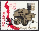 VI Zjazd PZPR znaczek numer 1981