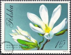 Kwiaty drzew znaczek numer 1989
