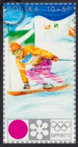 XI Zimowe igrzyska Olimpijskie w Sapporo znaczek numer 2000