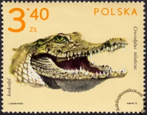 Zwierzęta ogrodów zoologicznych znaczek numer 2020