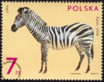 Zwierzęta ogrodów zoologicznych znaczek numer 2023
