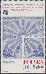 500 rocznica urodzin Mikołaja Kopernika - Blok 45