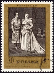 100 rocznica śmierci Stanisława Moniuszki znaczek numer 2027