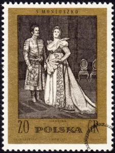 100 rocznica śmierci Stanisława Moniuszki znaczek numer 2027