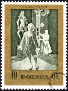 100 rocznica śmierci Stanisława Moniuszki znaczek numer 2028