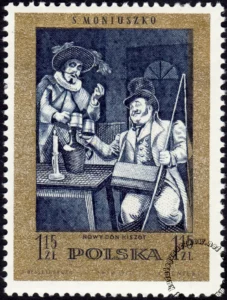 100 rocznica śmierci Stanisława Moniuszki znaczek numer 2030