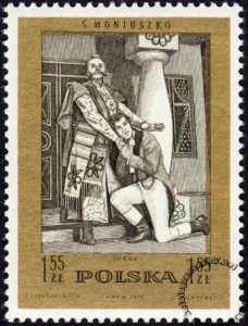 100 rocznica śmierci Stanisława Moniuszki znaczek numer 2032
