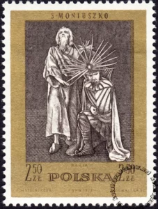 100 rocznica śmierci Stanisława Moniuszki znaczek numer 2033