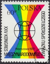 XXV Kongres Międzynarodowego Związku Spółdzielczego znaczek numer 2034