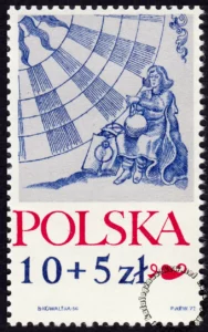 500 rocznica urodzin Mikołaja Kopernika znaczek numer 2047