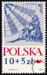 500 rocznica urodzin Mikołaja Kopernika znaczek numer 2047