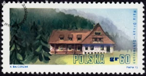 Turystyka - schroniska górskie znaczek numer 2058