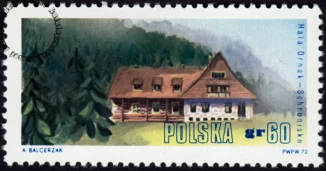 Turystyka - schroniska górskie znaczek numer 2058