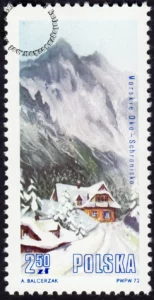 Turystyka - schroniska górskie znaczek numer 2061