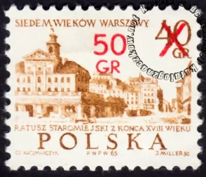 Wydanie przedrukowane znaczek numer 2062