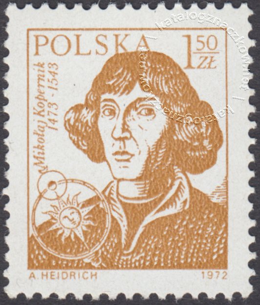 Mikołaj Kopernik znaczek nr 2084