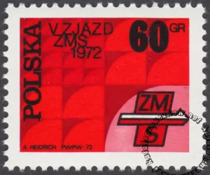 V Zjazd ZMS znaczek numer 2064
