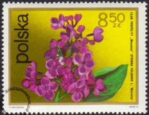 Kwiaty krzewów znaczek numer 2074