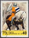 Jazda polska X-XX w. znaczek numer 2076