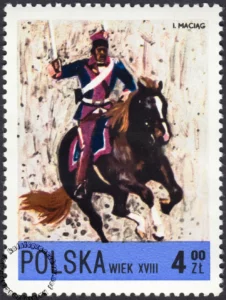 Jazda polska X-XX w. znaczek numer 2079